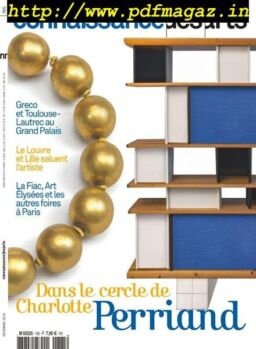 Connaissance des Arts – Octobre 2019