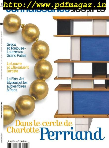 Connaissance des Arts – Octobre 2019 Cover