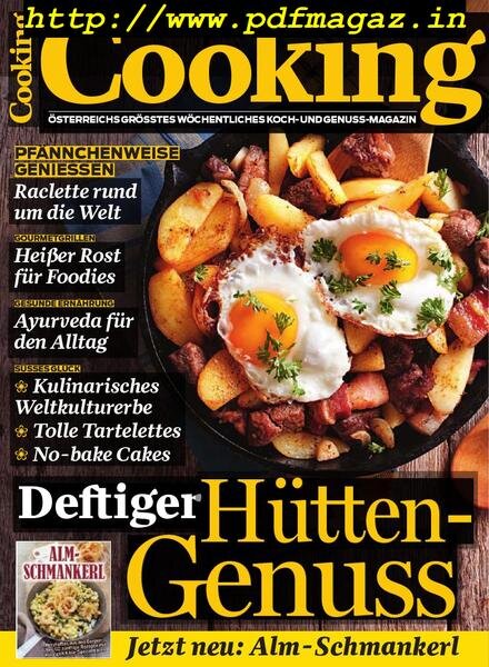 Cooking Austria – 30 August 2019 Cover