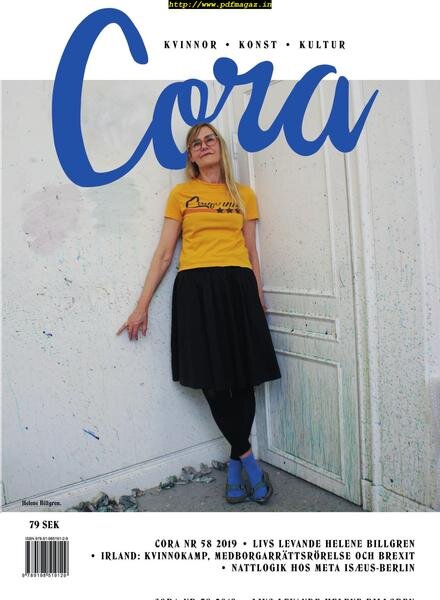 Cora – 19 september 2019 Cover