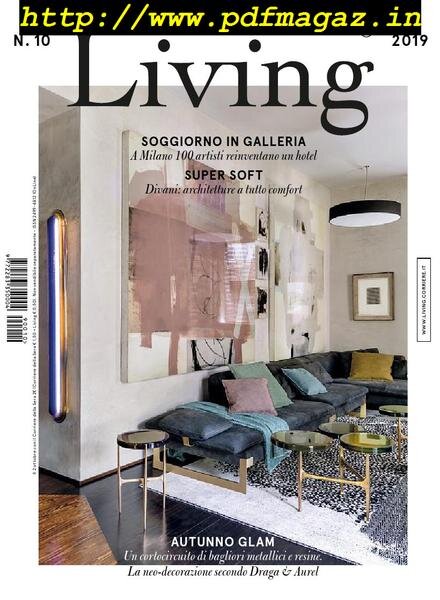 Corriere della Sera Living – ottobre 2019 Cover