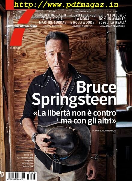 Corriere della Sera Sette – 25 ottobre 2019 Cover
