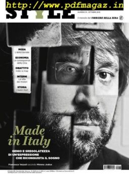 Corriere della Sera Style – ottobre 2019