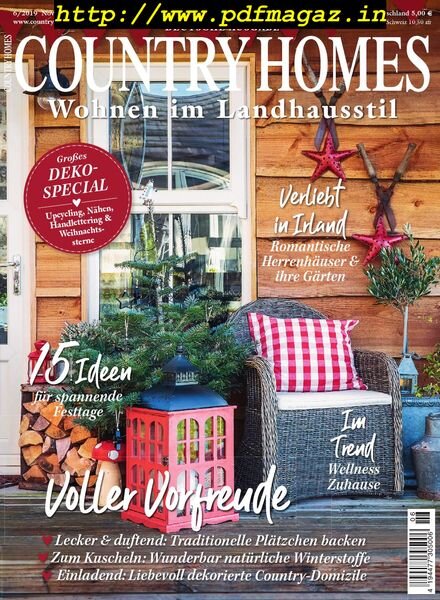 Country Homes Germany – Oktober 2019 Cover