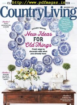 Country Living USA – November 2019