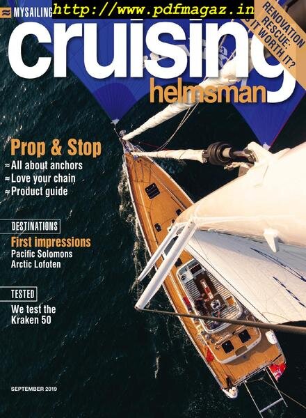 Cruising Helmsman – September 2019 Cover