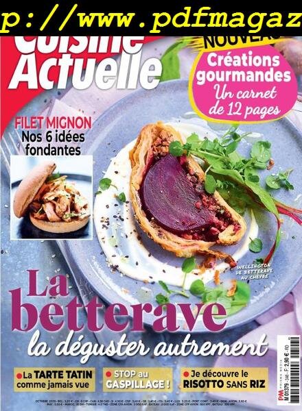 Cuisine Actuelle – Octobre 2019 Cover