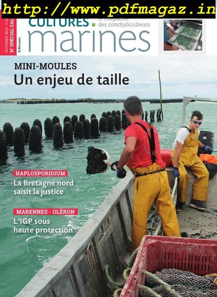 Cultures Marines – 01 octobre 2019 Cover