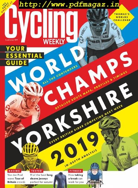 Cycling Weekly – September 19, 2019 Cover