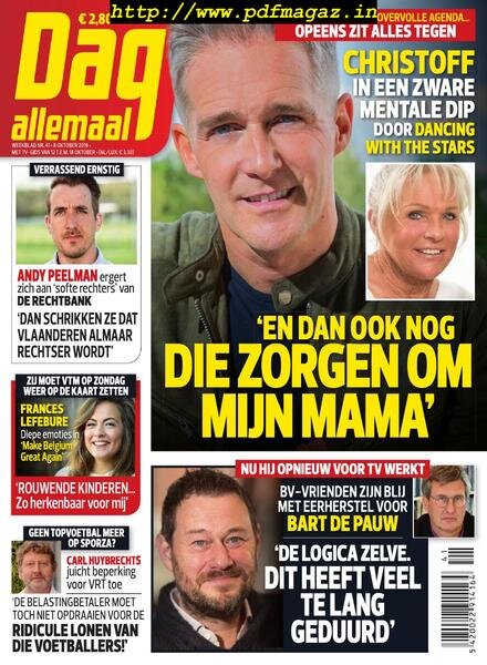 Dag Allemaal – 08 oktober 2019 Cover