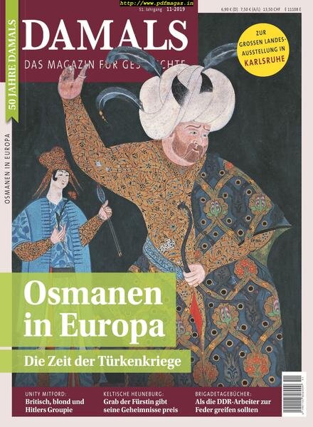 Damals – November 2019 Cover