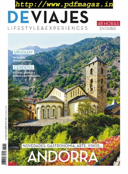 De Viajes – octubre 2019 Cover