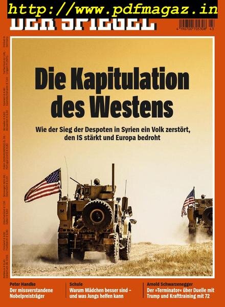 Der Spiegel – 19 Oktober 2019 Cover