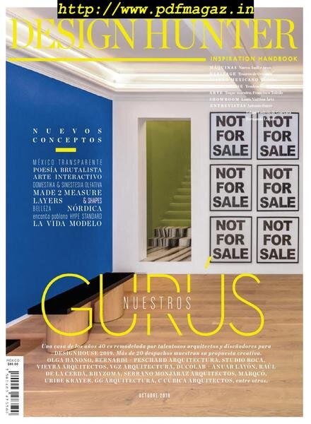 Design Hunter Mexico – octubre 2019 Cover