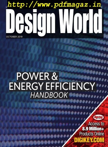 Design World – Power & Energy Efficiency Handbook October 2019 Cover