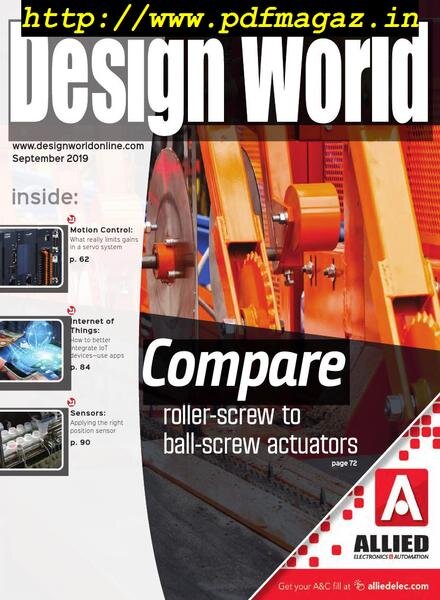 Design World – September 2019 Cover