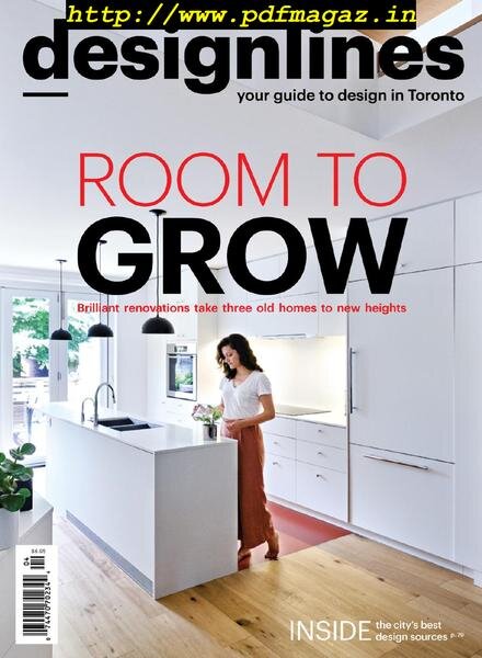 Designlines – September 2019 Cover
