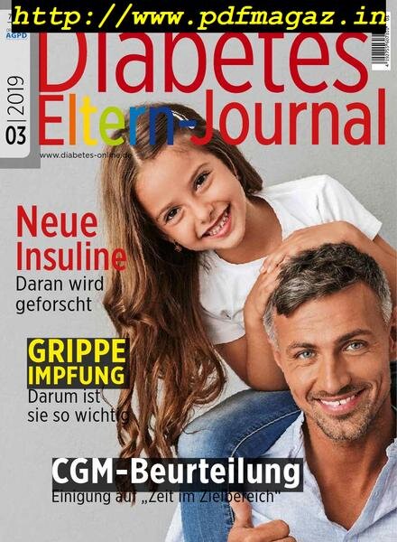 Diabetes Eltern Journal – September 2019 Cover