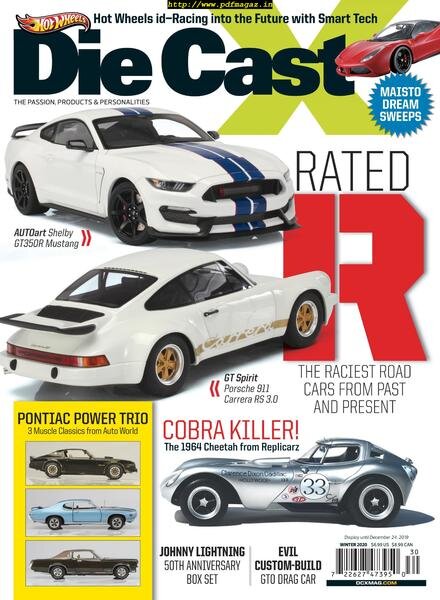 Die Cast X – September 2019 Cover