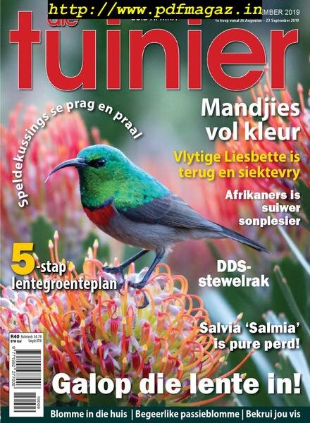 Die Tuinier Tydskrif – September 2019 Cover