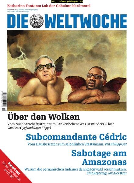Die Weltwoche – 03 Oktober 2019 Cover