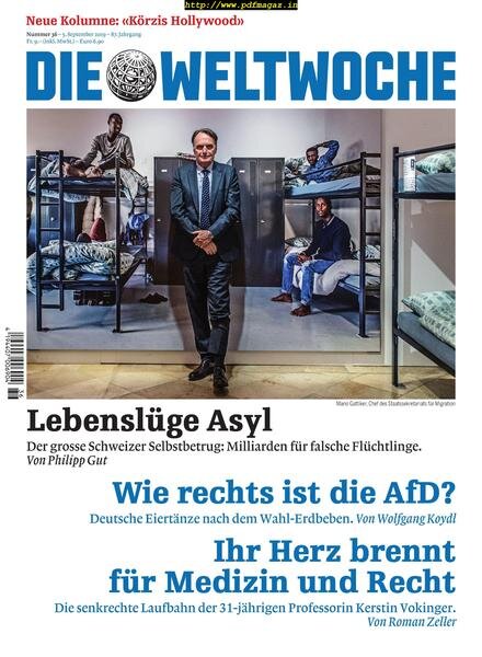 Die Weltwoche – 05 September 2019 Cover