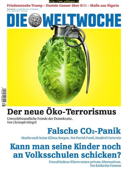 Die Weltwoche – 19 September 2019 Cover