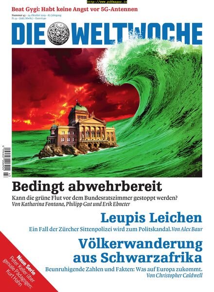 Die Weltwoche – 24 Oktober 2019 Cover