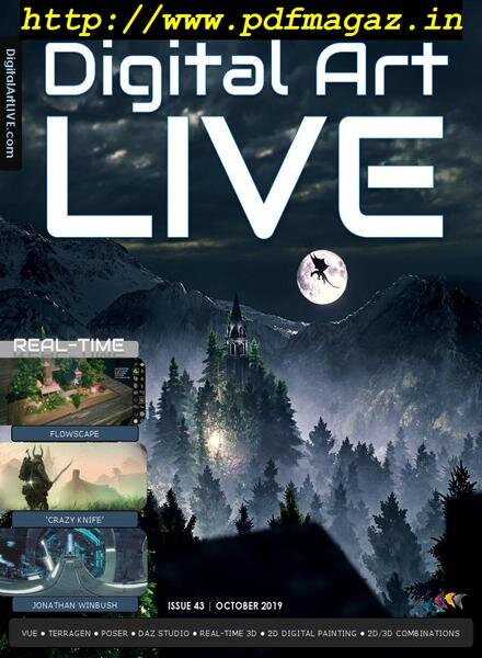 Digital Art Live – October 2019 Cover