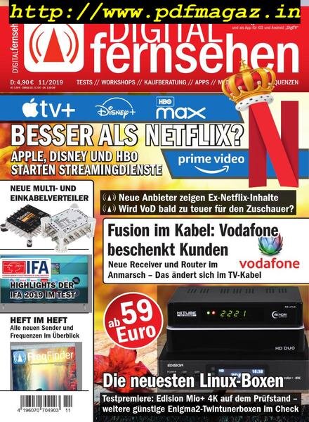 Digital Fernsehen – Oktober 2019 Cover