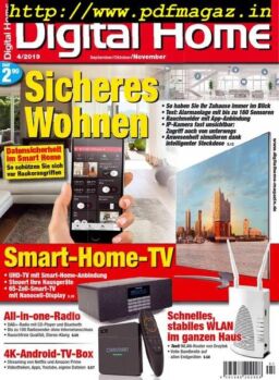 Digital Home – September-November 2019