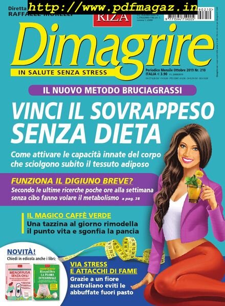 Dimagrire – Ottobre 2019 Cover
