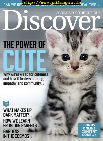 Discover – December 2019 Cover