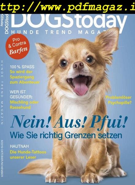 Dogs Today Germany – September 2019 Cover