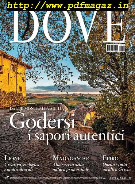 Dove – ottobre 2019 Cover