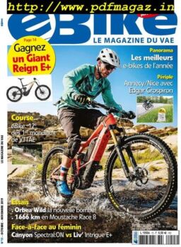 E Bike – octobre 2019