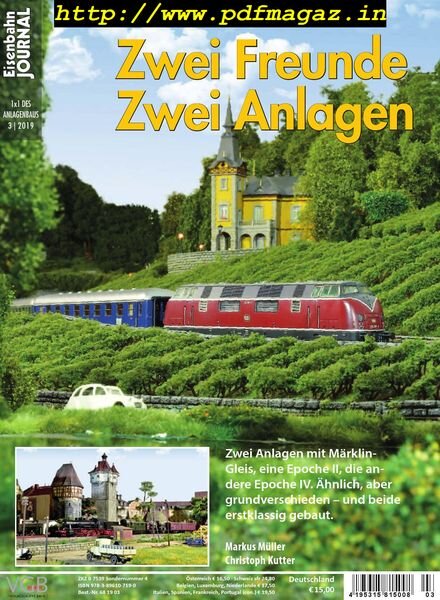 Eisenbahn Journal 1×1 des Anlagenbaus – Nr.3, 2019 Cover