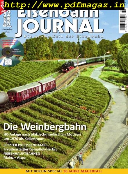 Eisenbahn Journal – November 2019 Cover