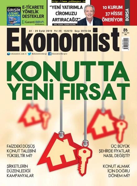 Ekonomist – 21 Eylul 2019 Cover