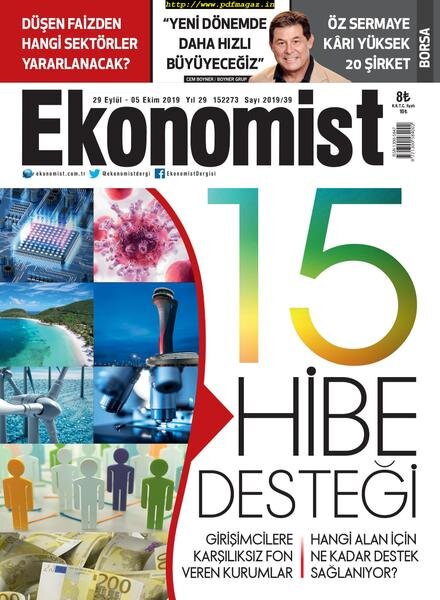 Ekonomist – 27 Eylul 2019 Cover