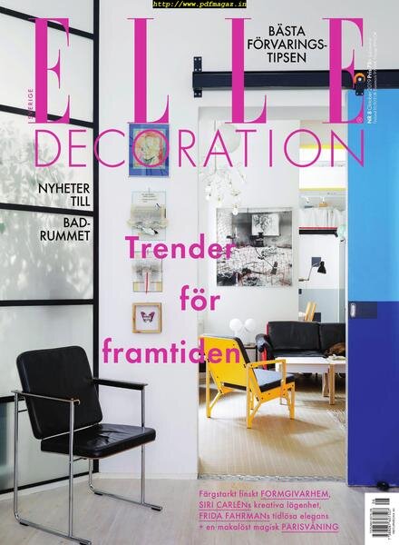ELLE Decoration – 24 september 2019 Cover