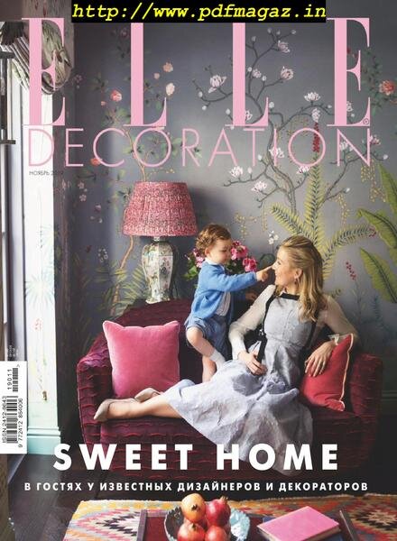 Elle Decoration Russia – November 2019 Cover