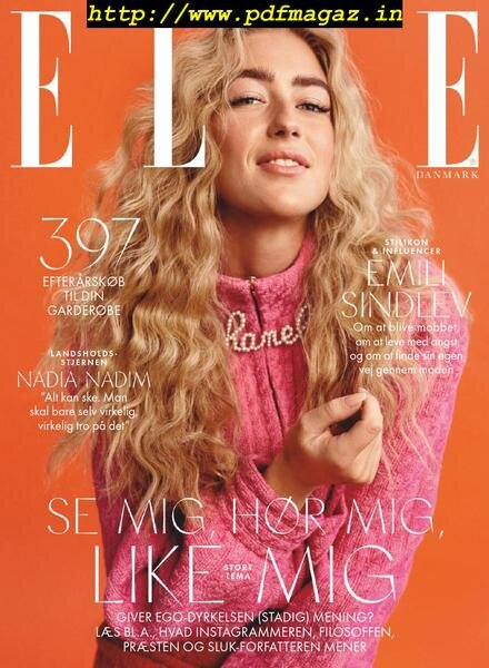 Elle Denmark – oktober 2019 Cover