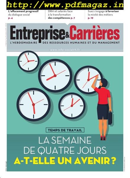 Entreprise & Carrieres – 07 octobre 2019 Cover
