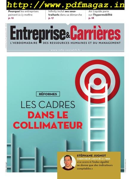 Entreprise & Carrieres – 09 septembre 2019 Cover