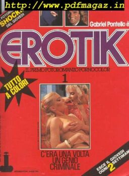Erotik – n 1 Gabriel Pontello