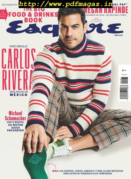 Esquire Mexico – septiembre 2019 Cover