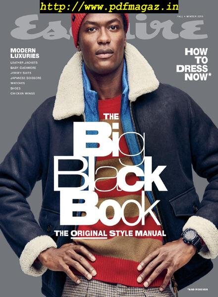 Esquire USA The Big Black Book – September 2019 Cover
