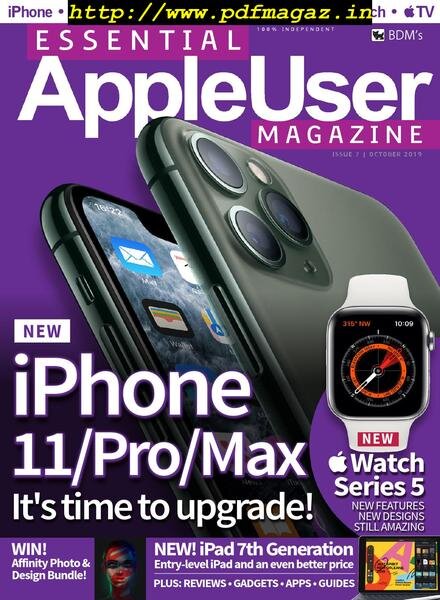Essential iPhone & iPad Magazine – October 2019 Cover