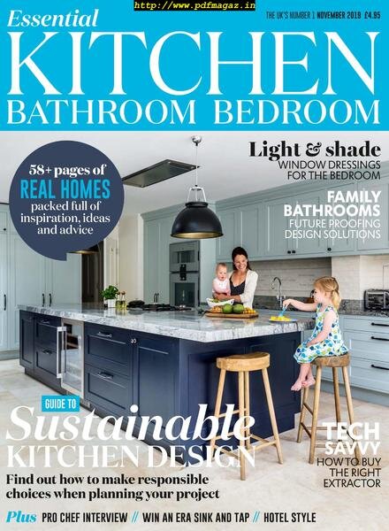 Essential Kitchen Bathroom Bedroom – November 2019 Cover